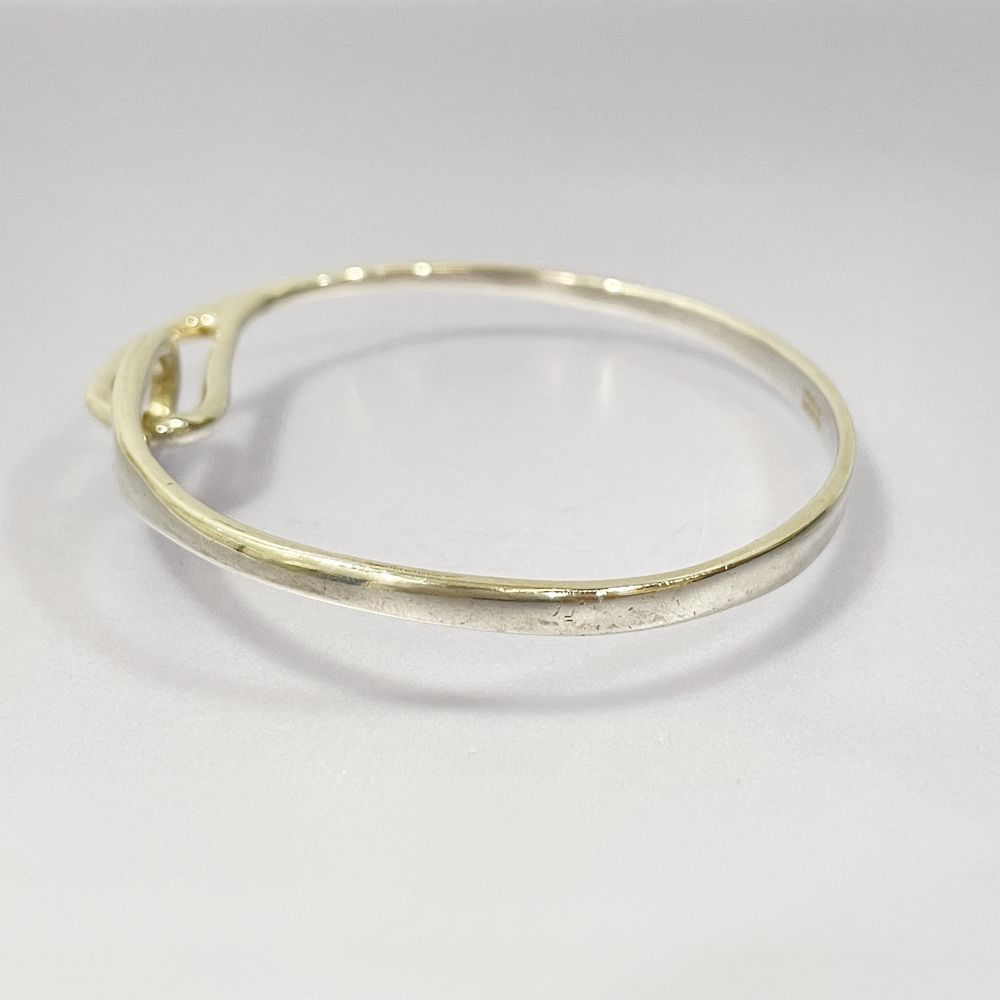 Tiffany Double Loop Bangle Silver - image 2